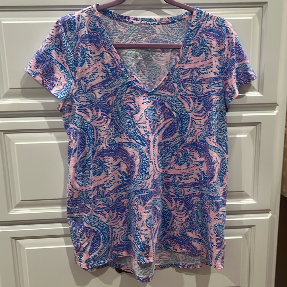 Lilly Pulitzer Etta Top - Picture 2 of 3